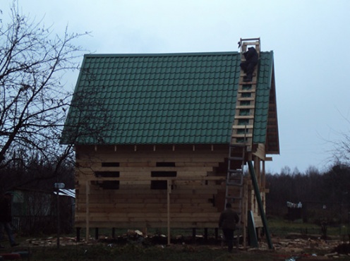 Строительство проекта дома "Теремок" - компания Свой Сруб